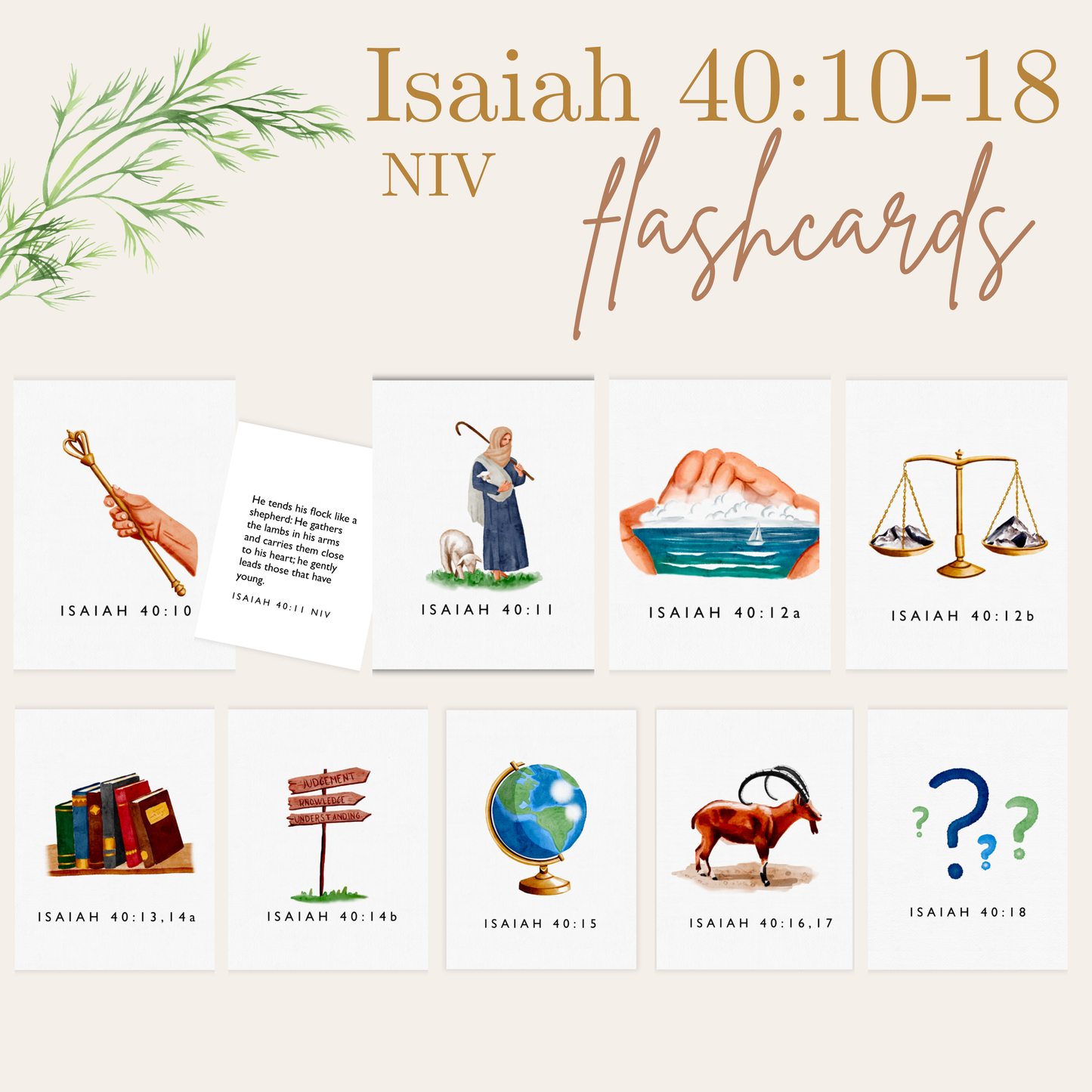 Isaiah 40:10-18 NIV