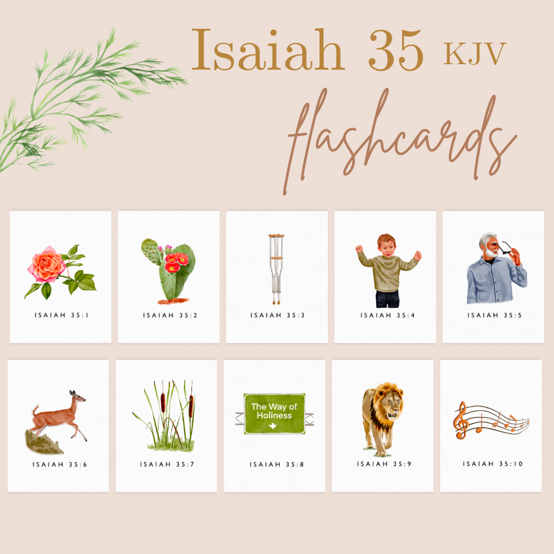 Isaiah 35 KJV