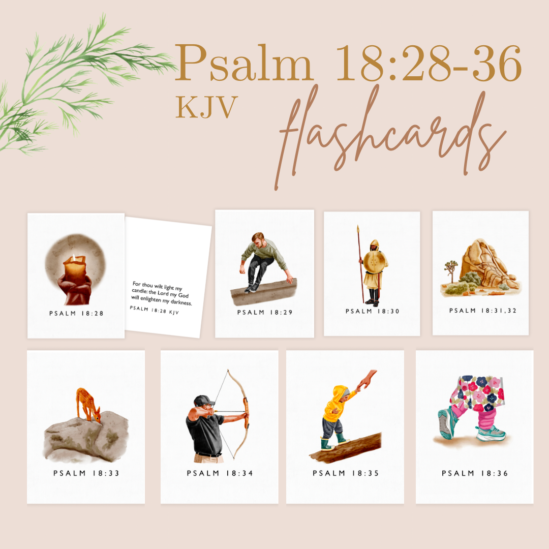 Psalm 18:28-36 KJV
