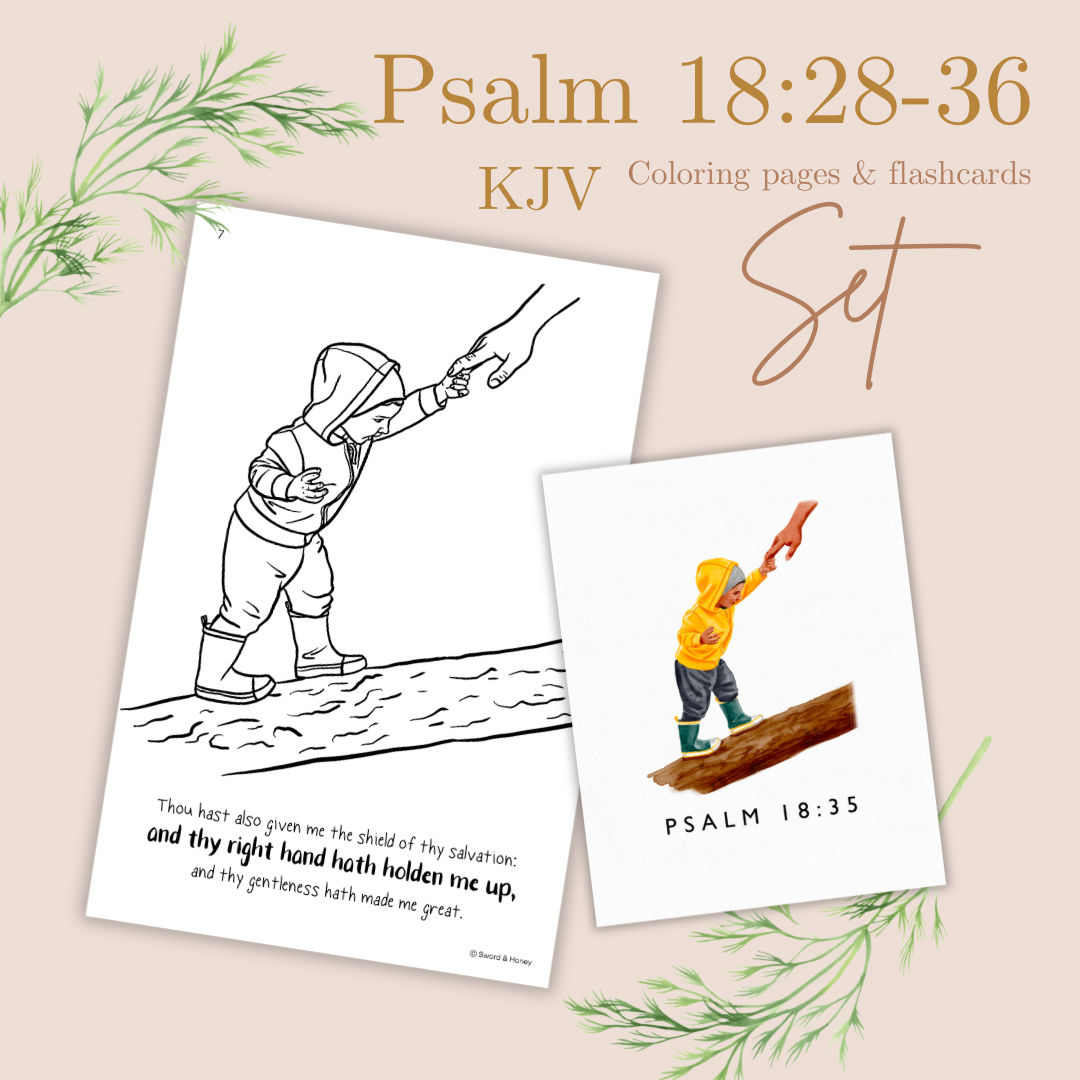 Psalm 18:28-36 KJV