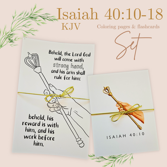 Memorization Set - Isaiah 40 KJV