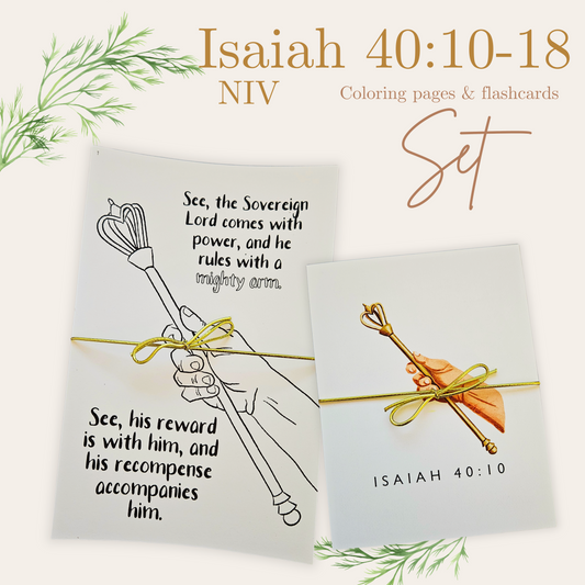 Memorization Set - Isaiah 40 NIV