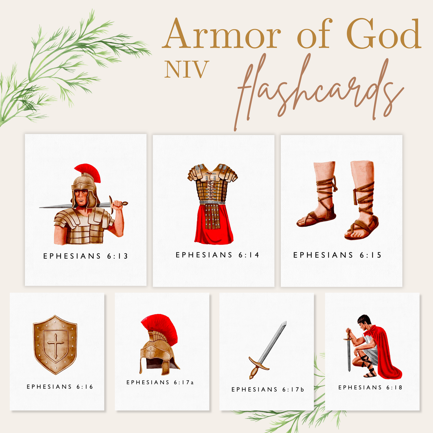 Memorization Set - Armor of God NIV