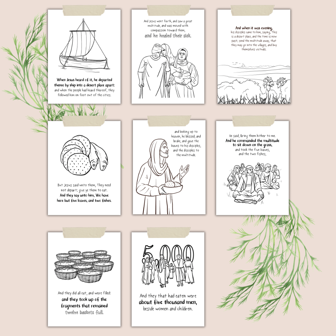 Loaves and Fishes - Matthew 14:13-21 KJV