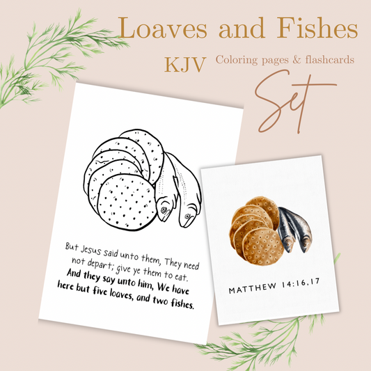 Loaves and Fishes - Matthew 14:13-21 KJV