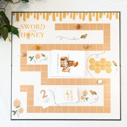 Sword and Honey Memorization Board Game