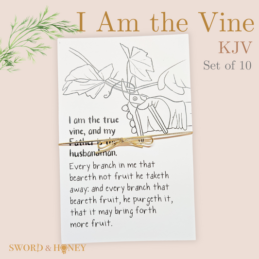 I Am the Vine KJV Coloring Pages