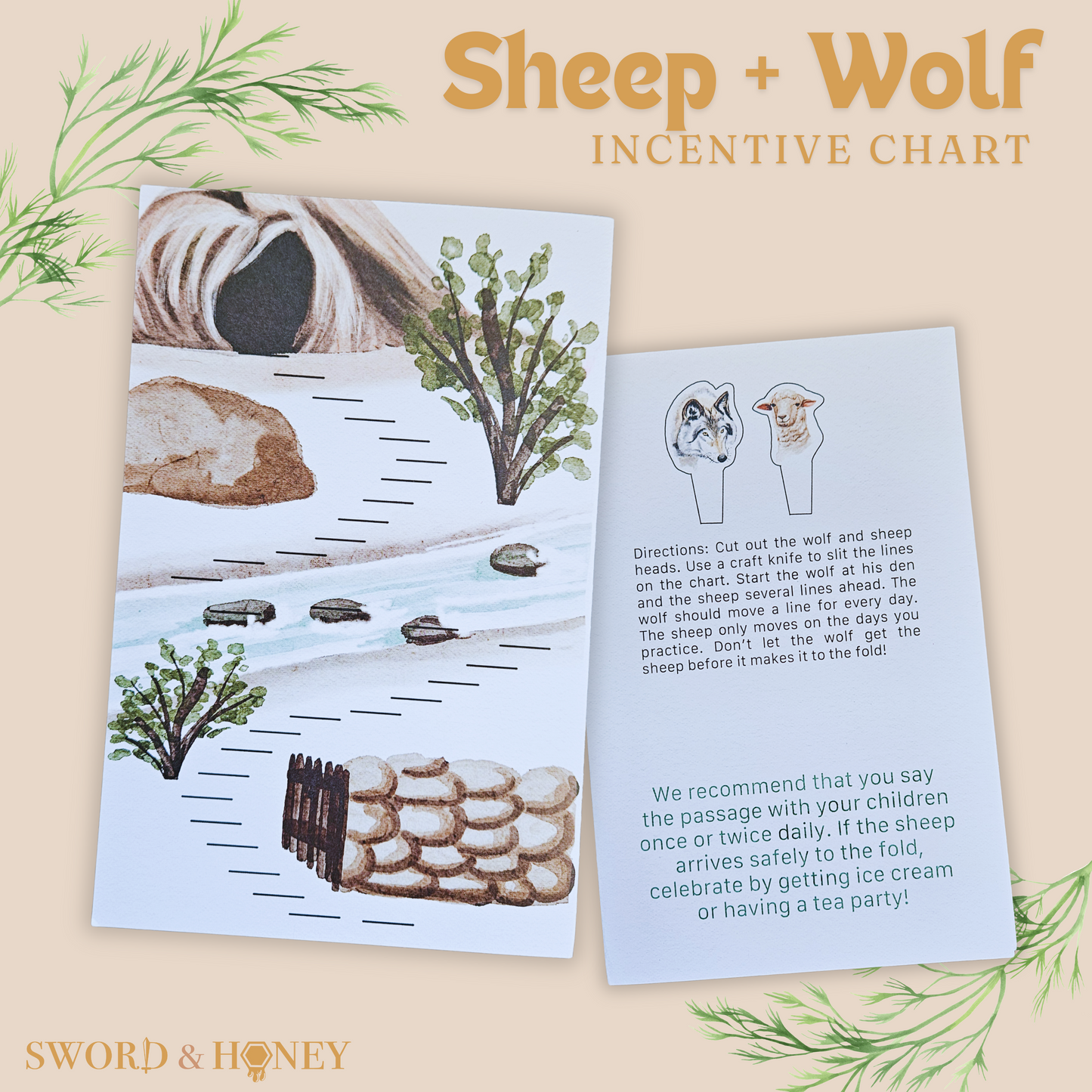 Animal - Sheep and Wolf Incentive Chart