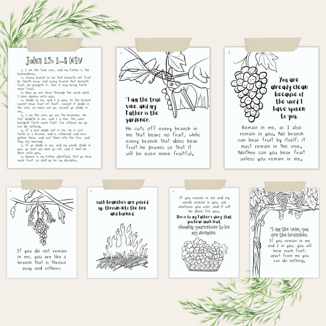 Memorization Set - John 15 NIV