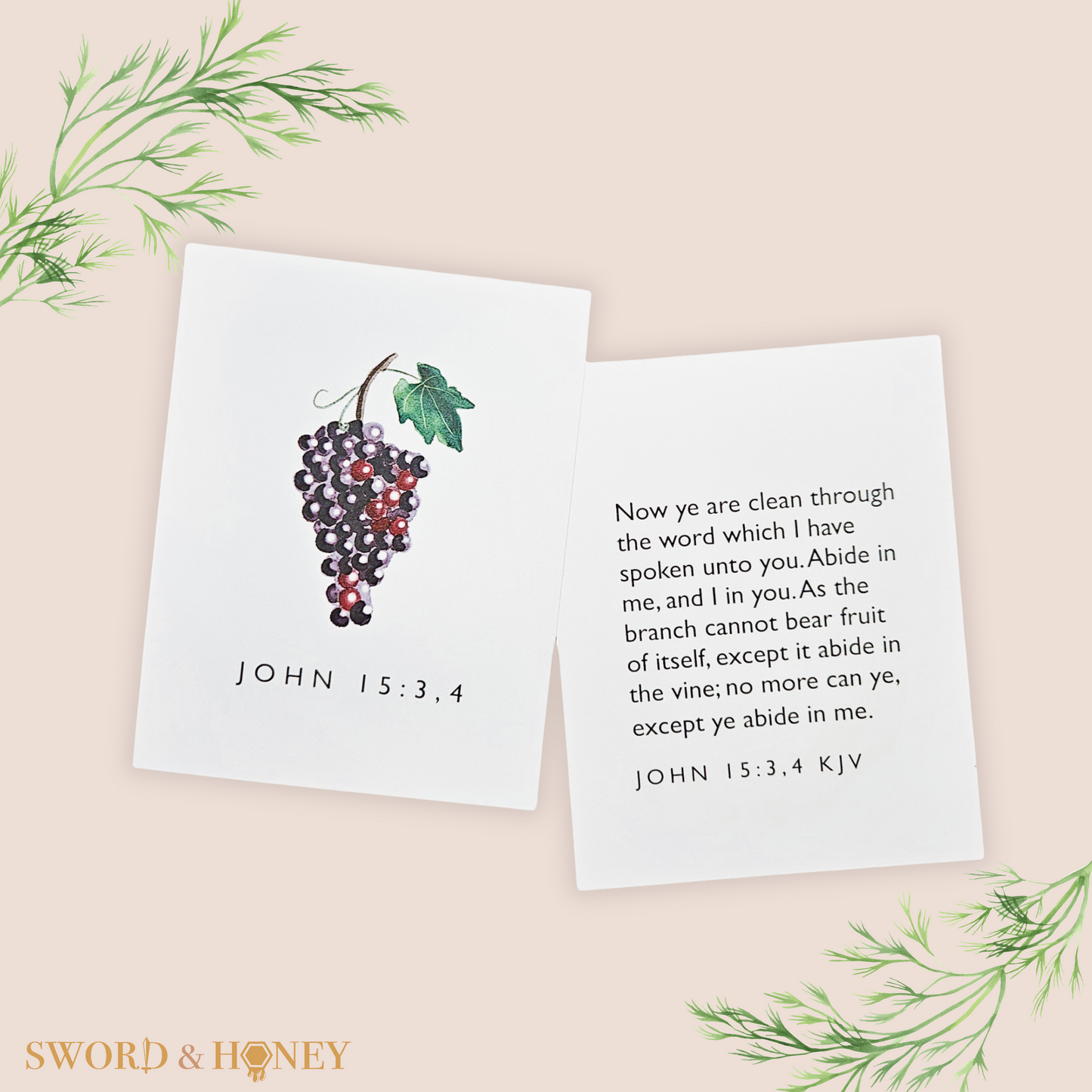 John 15 KJV Flashcards