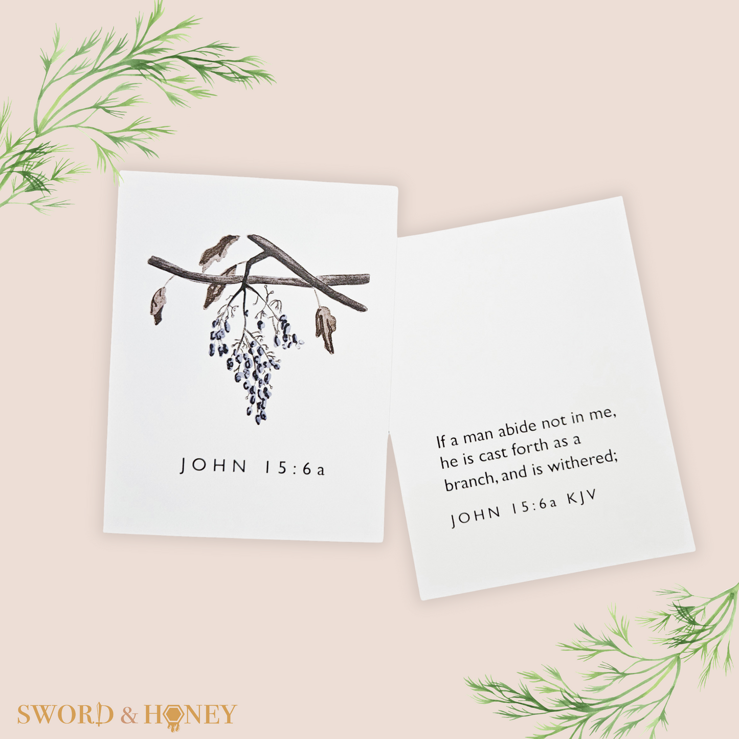 John 15 KJV Flashcards