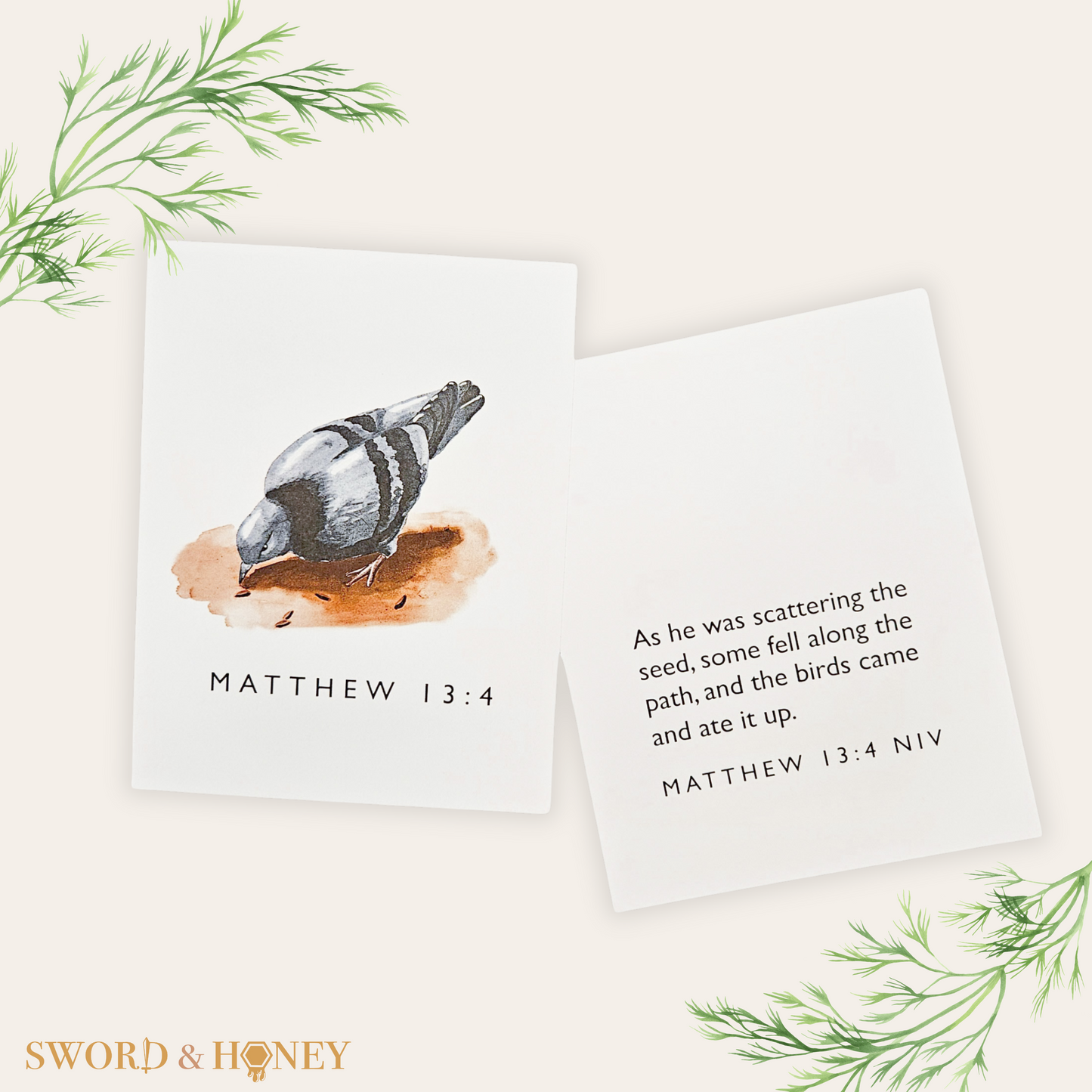 Matthew 13 NIV Flashcards