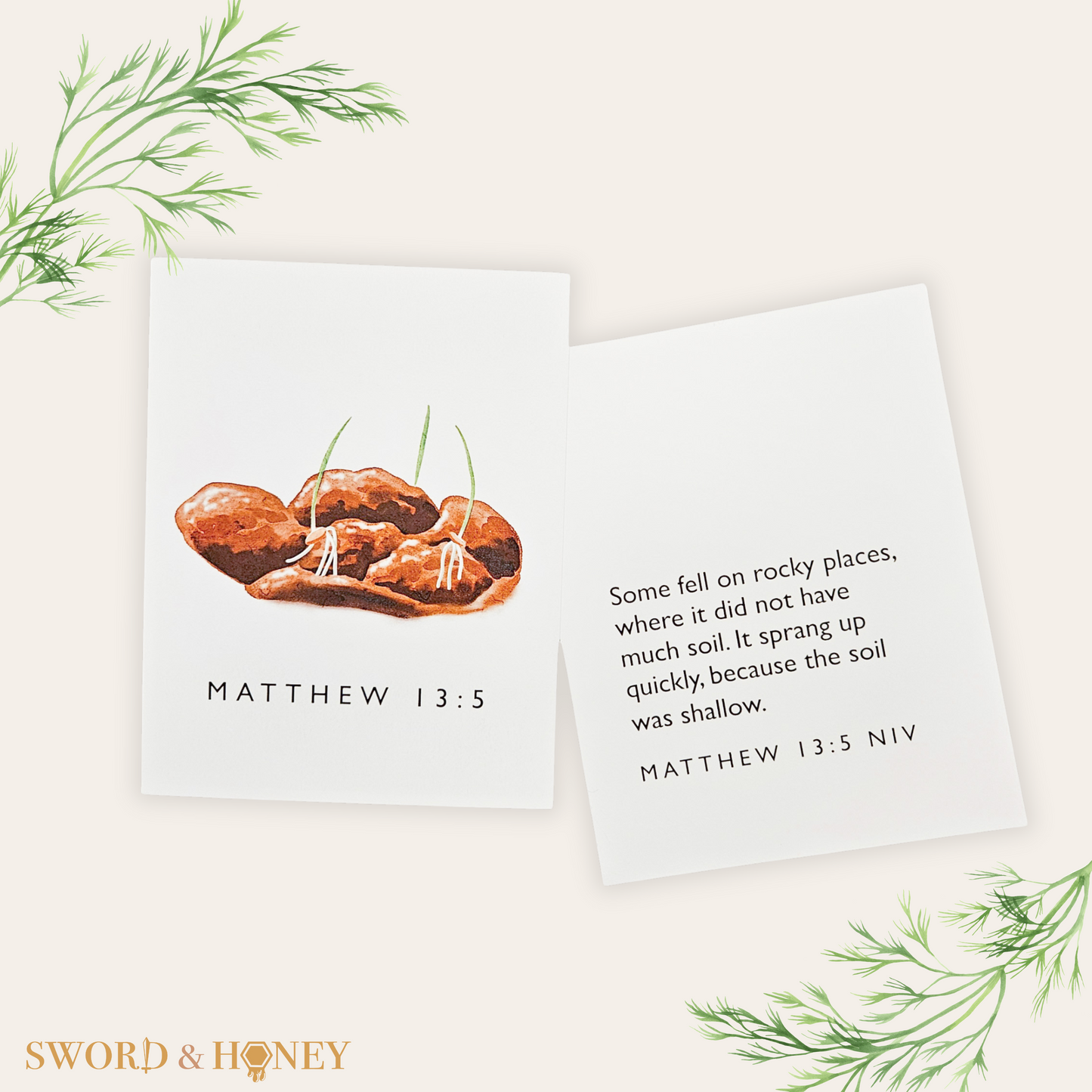 Matthew 13 NIV Flashcards