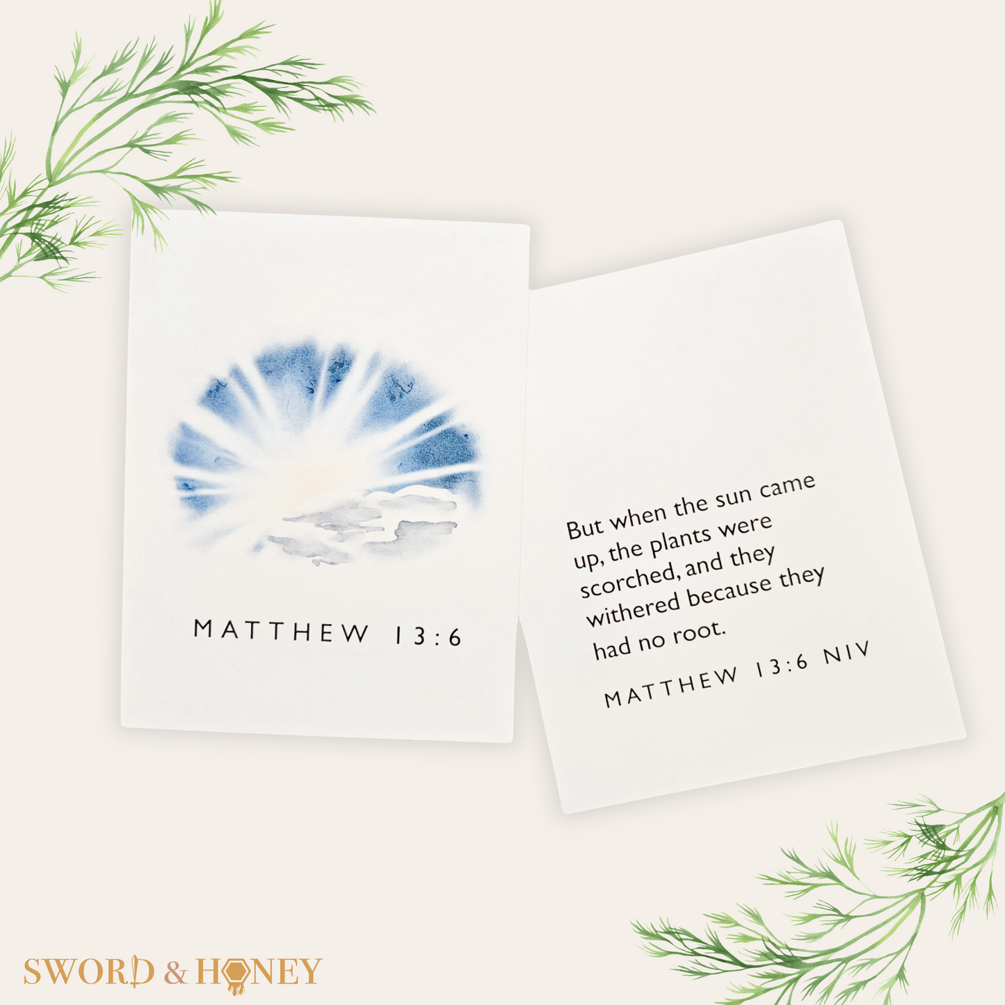 Matthew 13 NIV Flashcards