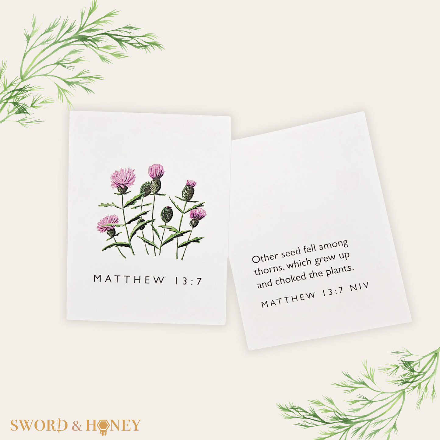 Matthew 13 NIV Flashcards