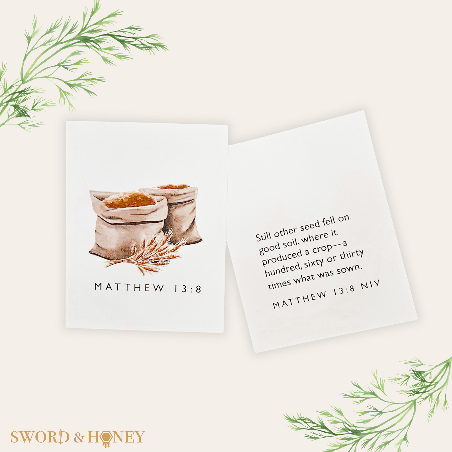 Matthew 13 NIV Flashcards