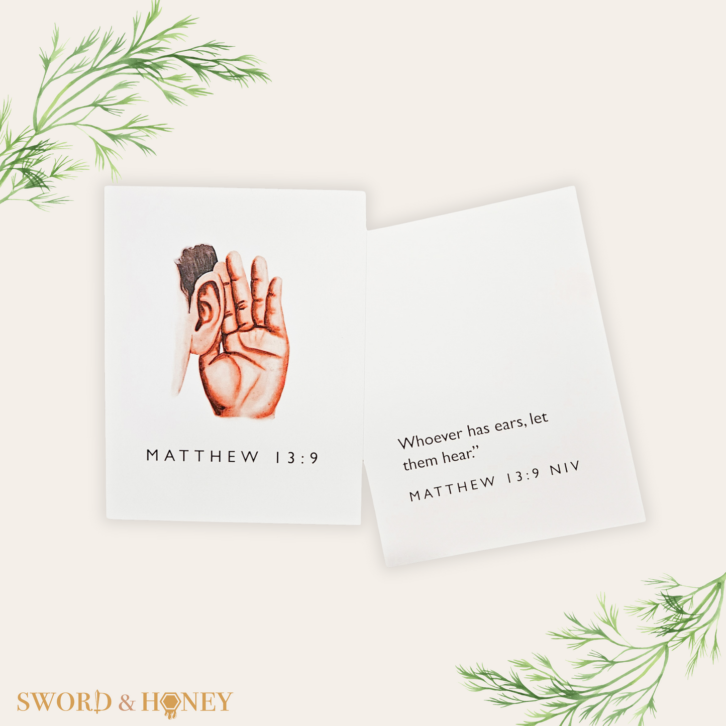 Matthew 13 NIV Flashcards