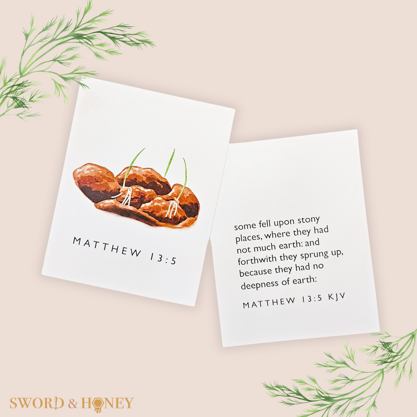 Matthew 13 KJV Flashcards