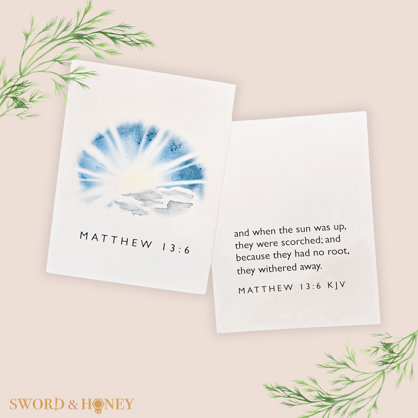 Matthew 13 KJV Flashcards