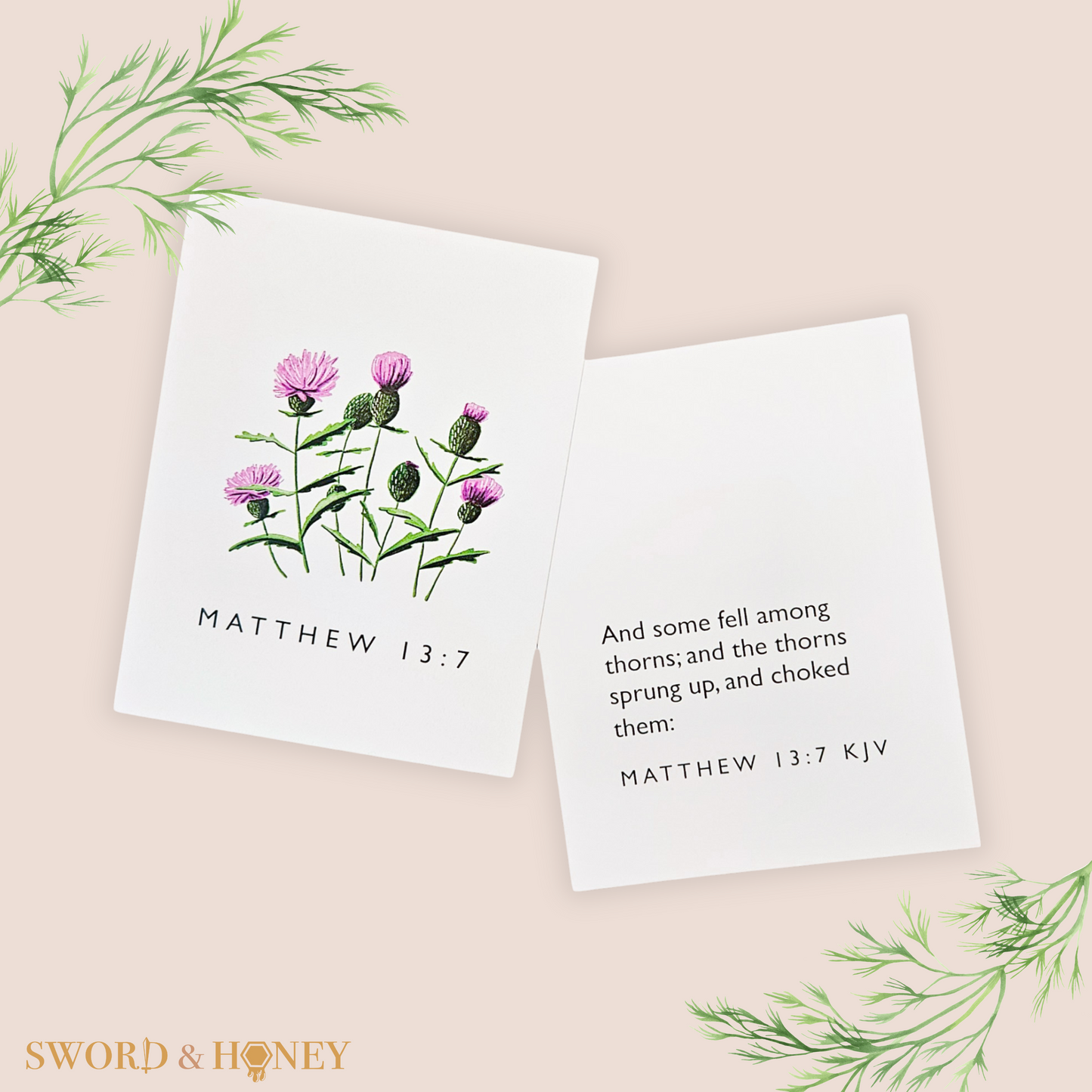 Matthew 13 KJV Flashcards