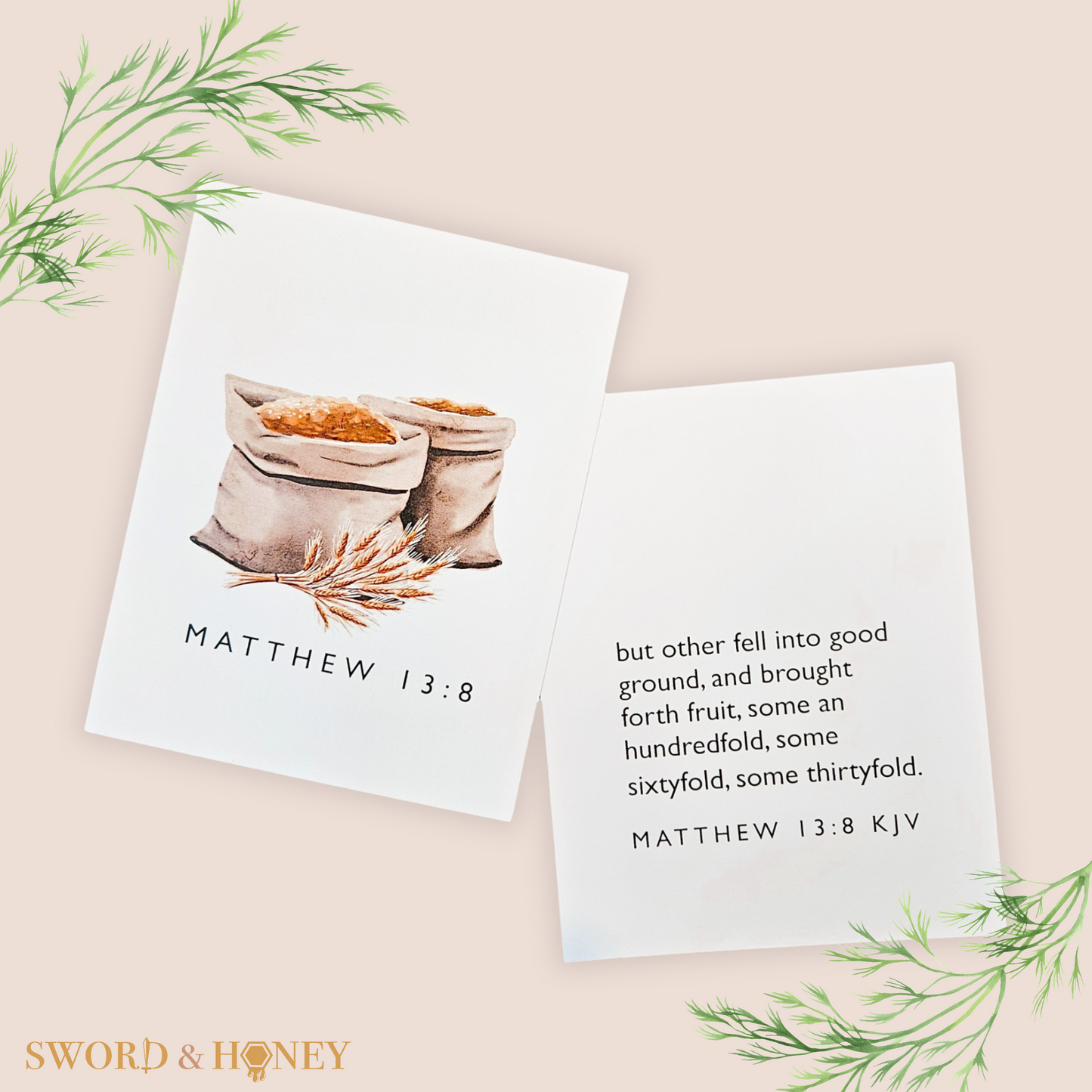 Matthew 13 KJV Flashcards