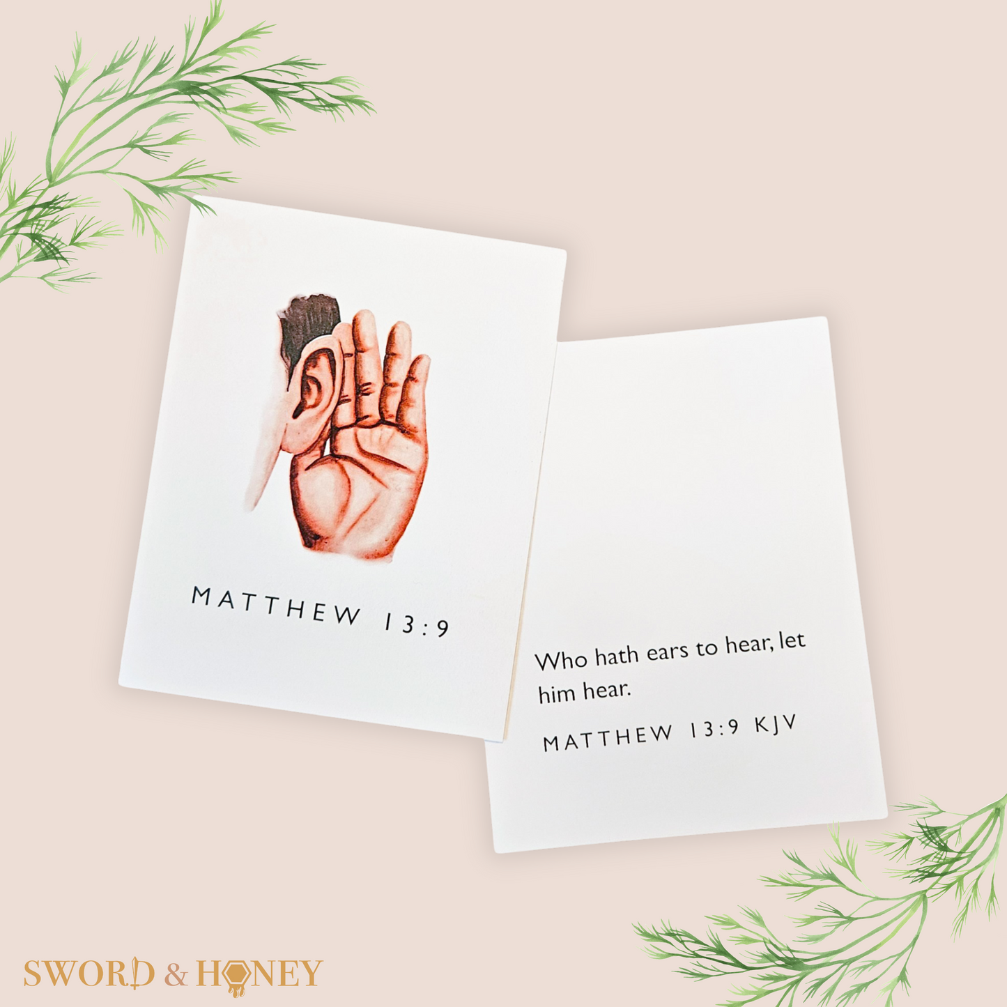 Matthew 13 KJV Flashcards