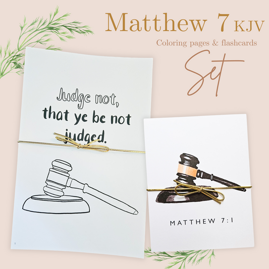 Memorization Set - Matthew 7 KJV