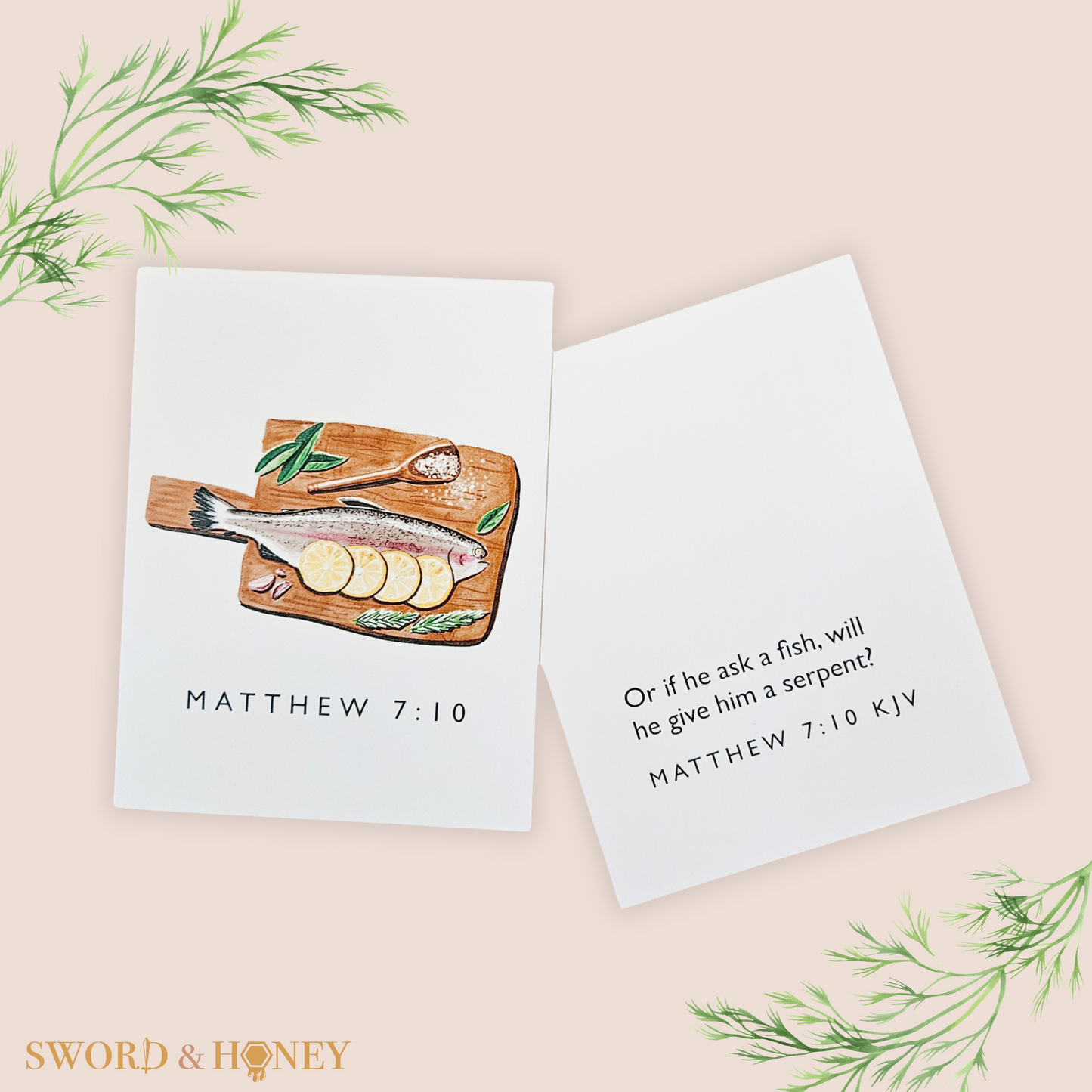 Matthew 7 KJV Flashcards