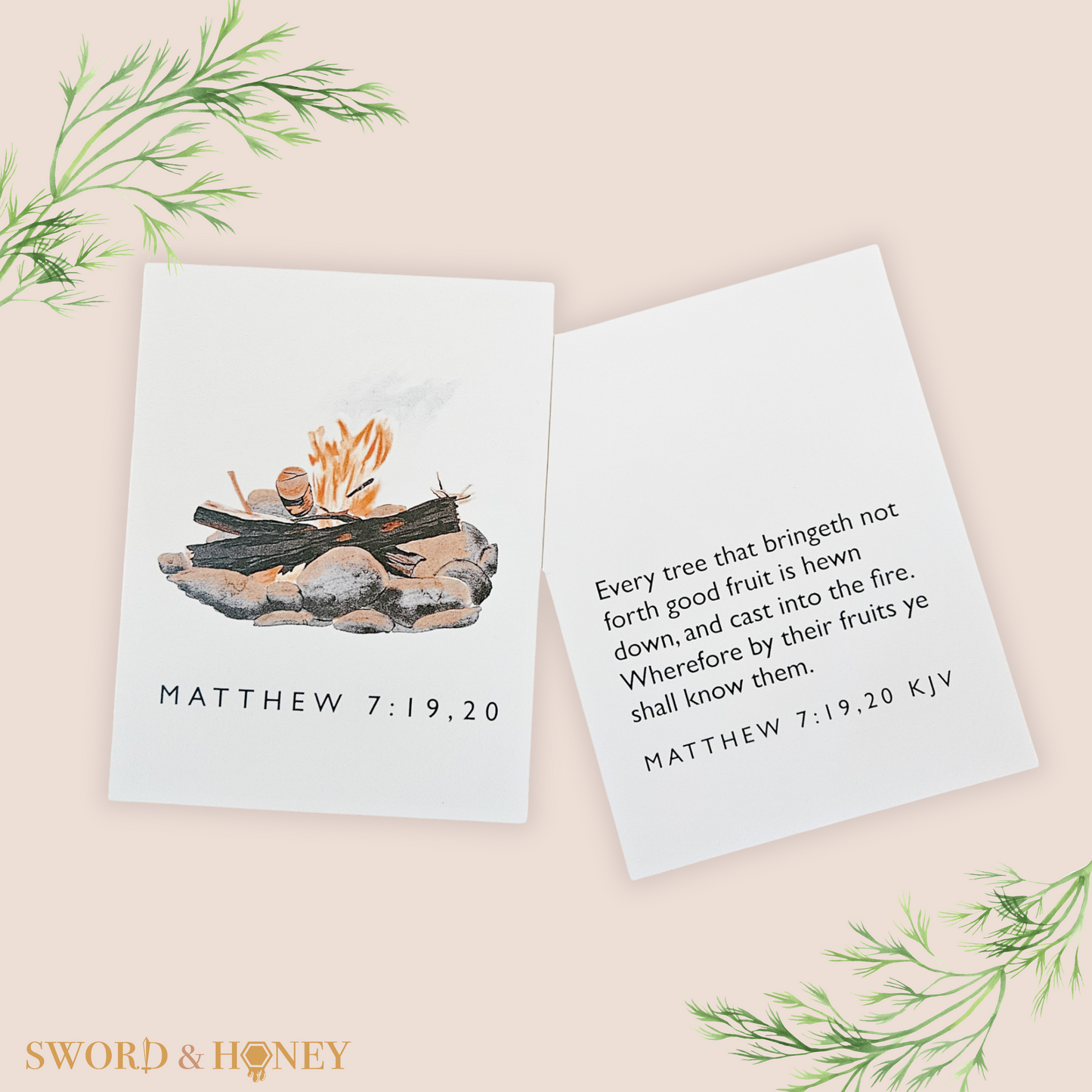 Matthew 7 KJV Flashcards