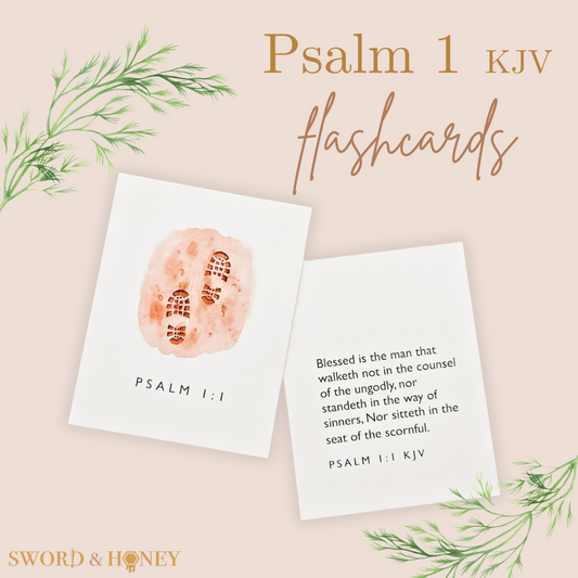 Psalm 1 KJV Flashcards