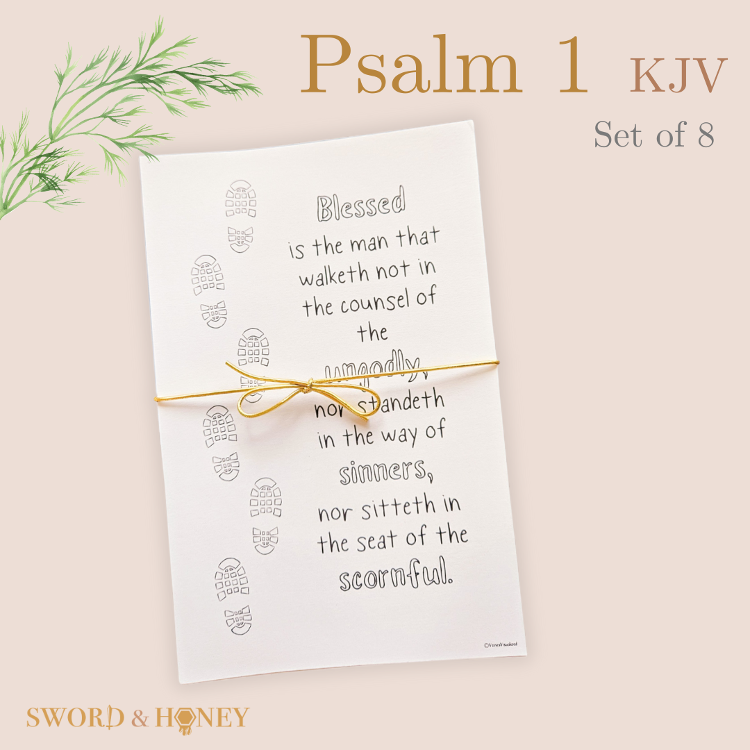 Psalm 1 KJV Coloring Pages