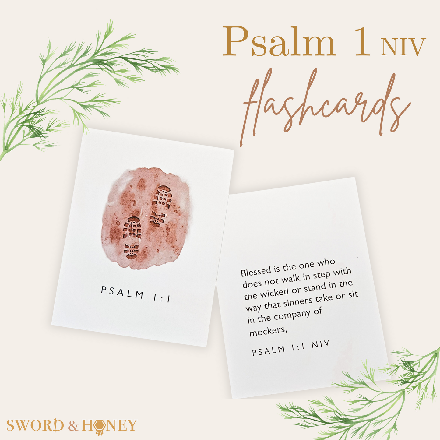 Psalm 1 NIV Flashcards