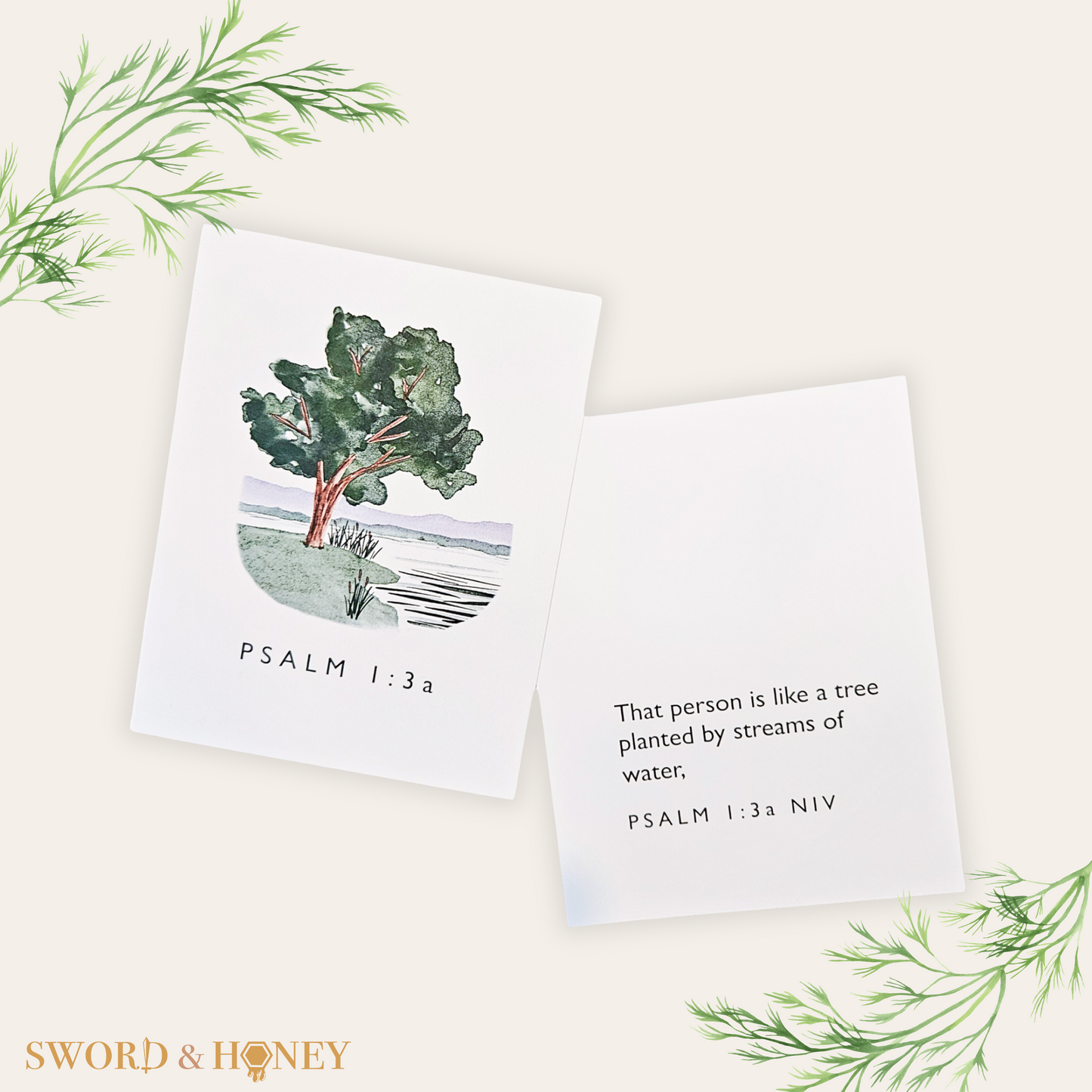 Psalm 1 NIV Flashcards