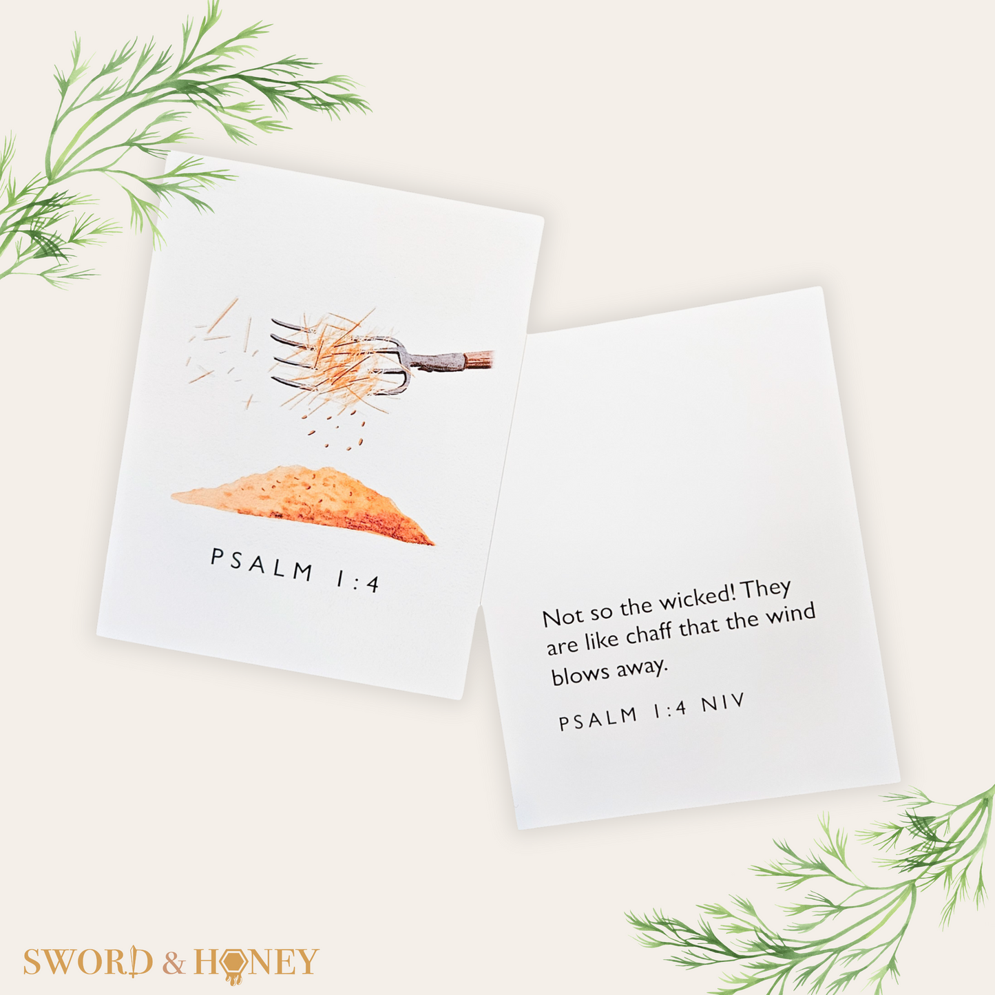 Psalm 1 NIV Flashcards