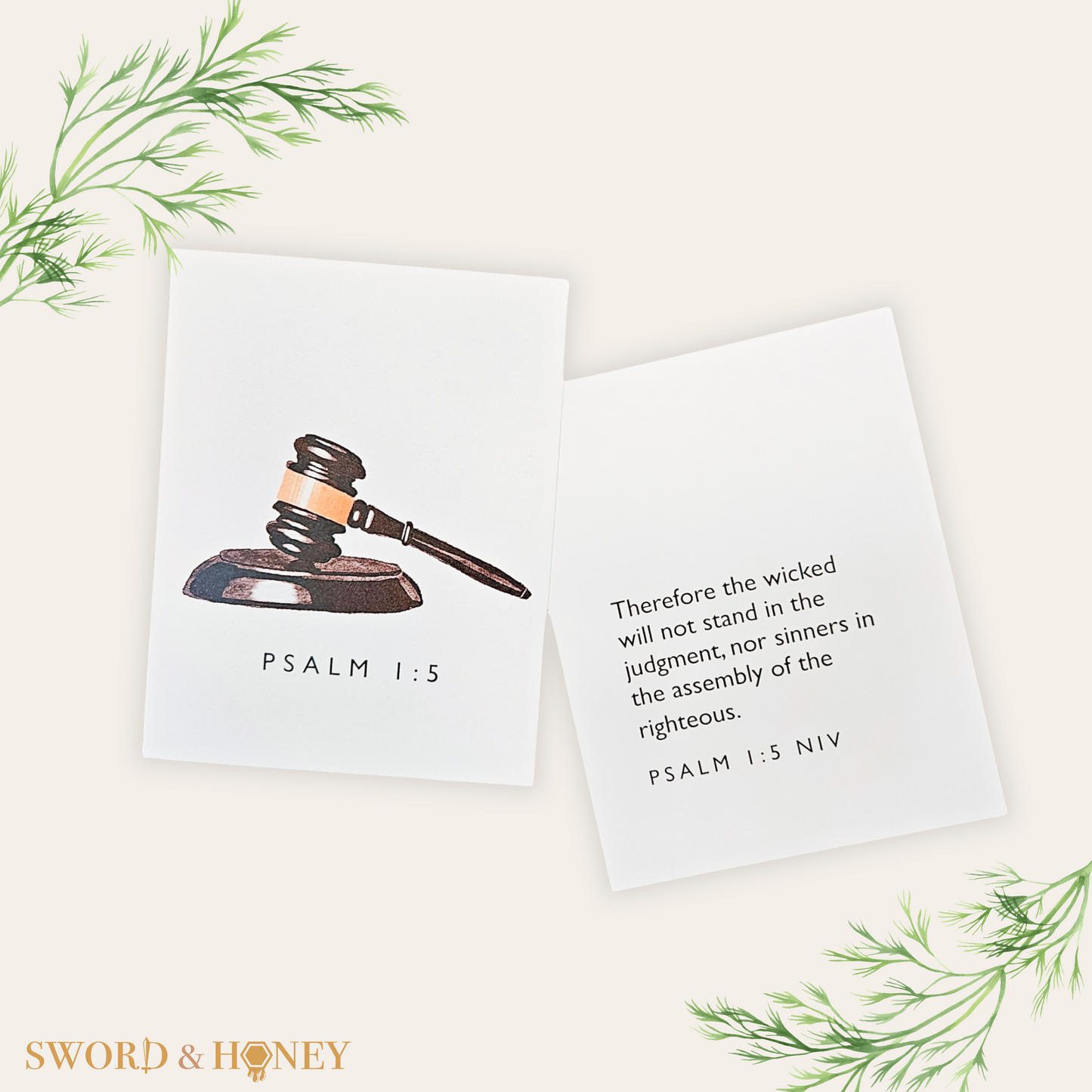 Psalm 1 NIV Flashcards