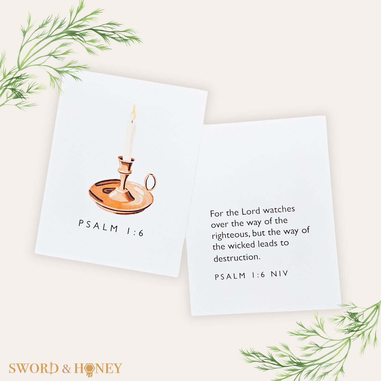 Psalm 1 NIV Flashcards