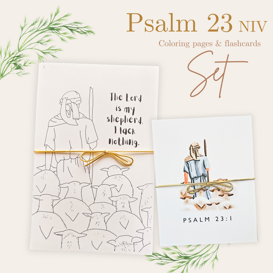 Memorization Set - Psalm 23 NIV