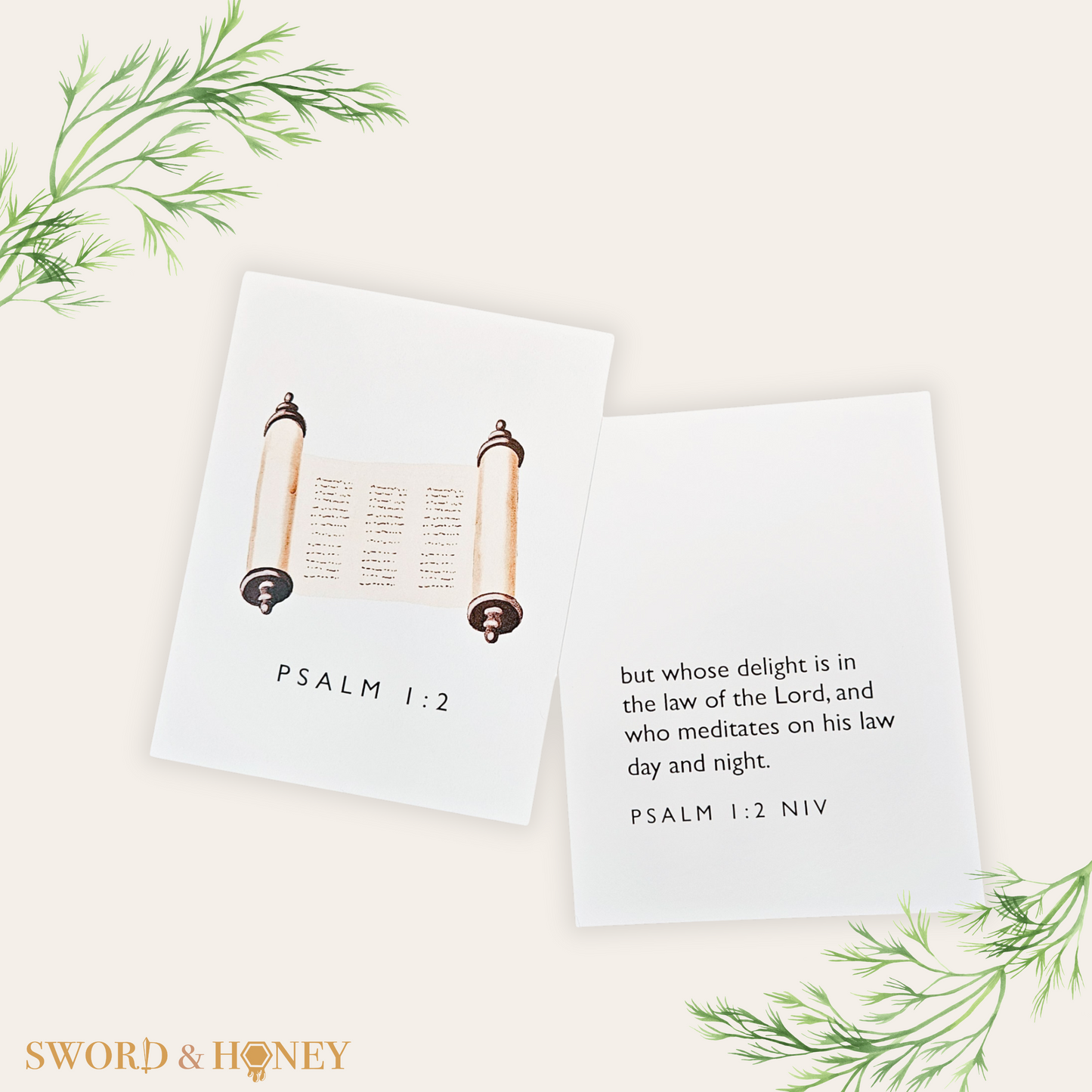 Psalm 1 NIV Flashcards