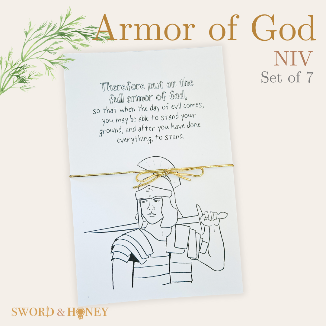 Armor of God NIV Coloring Pages