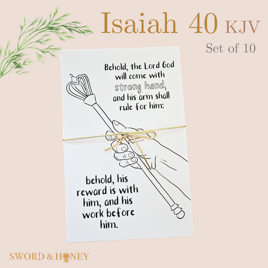 Isaiah 40 KJV Coloring Pages