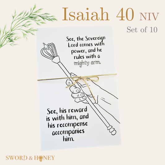 Isaiah 40 NIV Coloring Pages