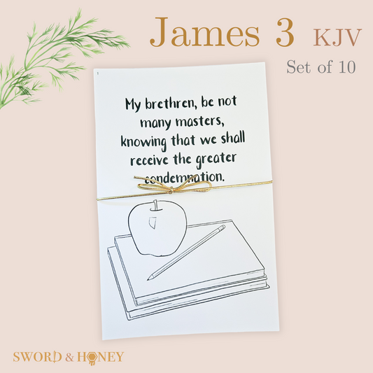 James 3 KJV Coloring Pages